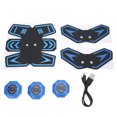 thumbnail image 1 of Parche estimulador muscular abdominal EMS Smart Home Fitness Adhesivo de masaje muscular AFS‑506B, 1 of 14