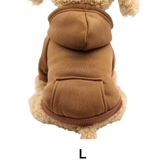 GASTROPOD Dog Clothes,Cat Clothes,Dog Clothes Medium Sized Dog,Brown,L