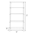 HoneyCanDo 5Tier HeavyDuty Adjustable Shelving Unit With 350lb