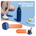 thumbnail image 6 of 40 oz Insulated Water Bottle, Stainless Steel Flask with Lid, Camping Hiking Sports Cup, 6 of 7