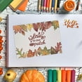 thumbnail image 5 of 1Sheet Hello Autumn Pumpkin Clear Rubber Stamps Happy Thanksgiving Greeting Words Reusable Silicone Transparent Seals for Card Making DIY Scrapbooking Journaling Photo Album Decoration 6.3 x 4.3inch, 5 of 7