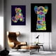 thumbnail image 4 of Pósteres de muñecos bonitos de dibujos animados, pintura en lienzo de oso de peluche de lujo, impresión HD, imágenes artísticas de pared modernas, decoración del hogar para habitación de niños, 4 of 4