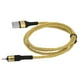 thumbnail image 5 of Cable de carga para teléfono, cable de datos tejido de carga rápida de 3 A y 1 m, diseño a prueba de futuro, 5 of 9