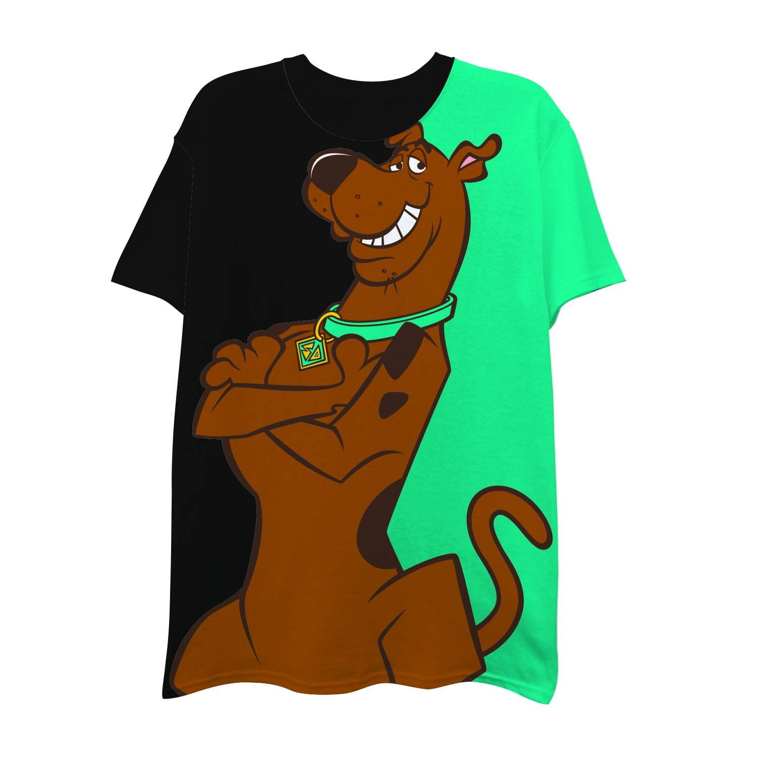 ScoobyDoo Scooby Doo Mens Throwback Shirt, Shaggy, Velma Tee