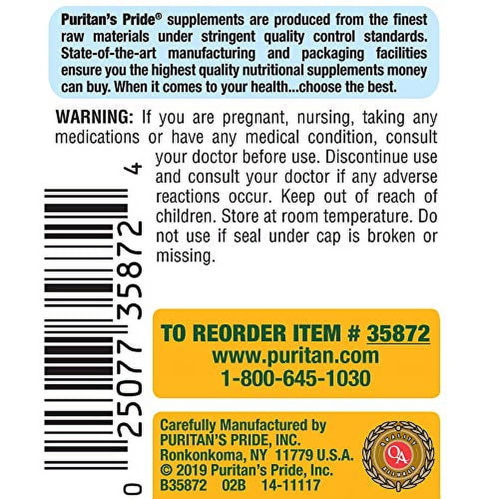 Puritans Pride Vitamin D3 10,000 IU, 100 Count