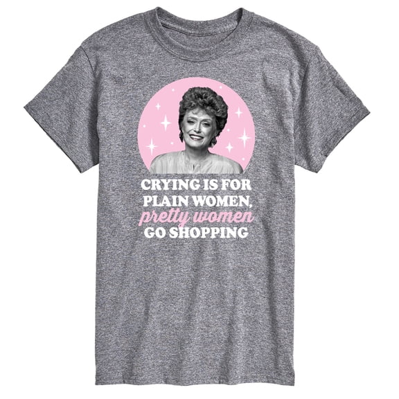Golden Girls - Crying Is For Plain Women - Men's Short Sleeve Graphic T-Shirt