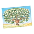 thumbnail image 4 of Generación de Gráficos de árboles Genealógicos Gráfico de Relleno de Genealogía Historia Familiar Foto de árbol Regalo de Miembro de La Familia Pasill 60cmx90cm Gloria Diagrama de árbol genealógico, 4 of 9