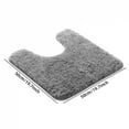 thumbnail image 4 of U-shaped thickened bathroom floor mat, plush material, bathtub absorbent mat, anti slip foot mat, bathroom small carpet, entranc, 4 of 9