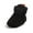 Black, variant on Gyujnb Kids Slippers,Warm Winter Baby Shoes First Soft Sole Sneakers Cozy Fleece Lined Toddler Booties for Boys Girls-Boys Shoes,Girls Shoes,Size:0-6 Months