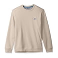 thumbnail image 2 of IZOD - Suéter de forro polar con cuello redondo para hombre, color beige, grande IZOD Pull-over, 2 of 2