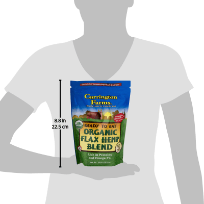 Carrington Farms Ready to Eat Organic Flax Hemp Blend, 10.0 OZ