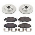 thumbnail image 2 of PowerStop Front Geomet Coated Brake Rotor and Pad Kit Fits: HONDA Select Models CRK1033, 2 of 4