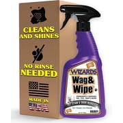 Wizards Pet Stain Remover & Odor Eliminator – 22 oz Enzyme-Free Spray for Carpets, Furniture & Upholstery – Pet-Safe & Eco-Friendly Formula with Fresh Scent for Tough Stains & Smells