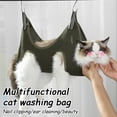 thumbnail image 4 of Breathable Mesh Pet Grooming Hammock for Cats & Dogs, Hanging Harness for Nail Trimming, Bathing & Ear Cleaning, Secure Suspension Sling for Small to Medium Pets, 4 of 8