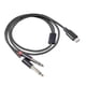 thumbnail image 1 of USB C To Dual 6.35Mm Audio Stereo Cable Type C To Dual 6.35Mm Audio Cord for Smartphone Multimedia, 1 of 4