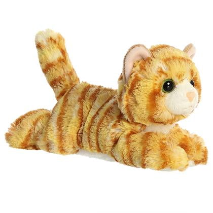 floppy stuffed cat