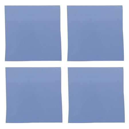 4X New GPU CPU Heatsink Cooling Silicone Pad 100mmx100mmx1mm Thermal Pad High Quality