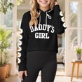 thumbnail image 2 of Zshosam Teen Girls Hoodies and Sweatshirts Girls Hoodie Trendy Cute Hooded Sweatshirt Baggy Kids Pullover Winter Clothes Teens Size 10T 11T,(Black 10-11 Years), 2 of 6