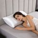 thumbnail image 4 of Funda de almohada de terciopelo para el cabello y la piel | Funda de almohada con cierre tipo sobre | Tejido suave y liso que reduce el encrespamiento y las arrugas, 4 of 6
