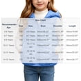 thumbnail image 3 of BLVB Boys Girls Hooded Puffer Vest Winter Lightweight Sleeveless Cute Ears Zipper up Jacket Waistcoat for Kids(Blue,12-13 Years), 3 of 9