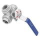 thumbnail image 5 of Bloque de distribución de energía de 10 vías, pernos terminales 4xM6, tornillos terminales 6xM4 para coche, camión, yate, RV, rojo positivo Jadeshay A, 5 of 8