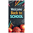 thumbnail image 6 of LUUFILx Welcome Back to School Banner Backdrop for Classroom Decor Kids Event Background Party Decorations School Supplies Photography Props Backdrop Banner, 6 of 8