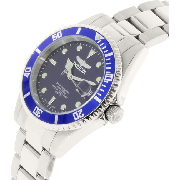Invicta Men s Pro Diver 9204OB Silver Stainless Steel Plated Japanese Quartz Dress Watch