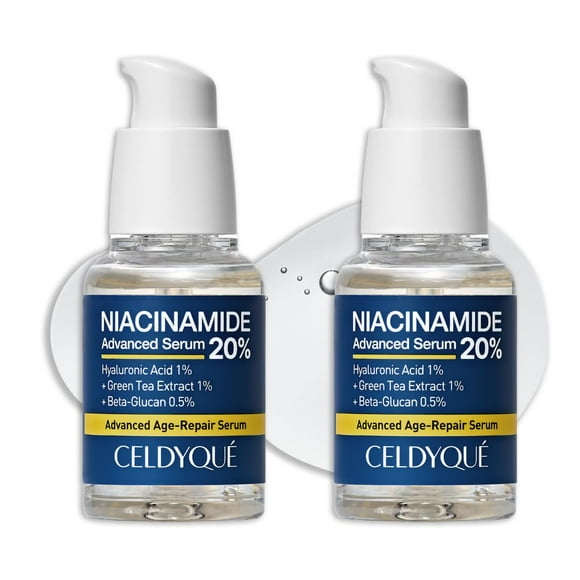 Sérum CELDYQUE Niacinamide Advanced 20% para rostro con vitamina B3, 30 ml