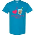 thumbnail image 3 of Inktastic I Love Chocolate Milk T-Shirt, 3 of 5