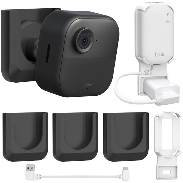 Kit de soportes de pared sin perforación para cámara Blink Kidjoyo