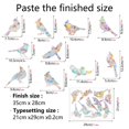 thumbnail image 3 of Halloween Window Decals Static Cling Stained Glass Bird Window Decals for Glass Windows Anti Collision Spooky Halloween Decor for Home Vehicle Wall 1 Piece Sheet, 3 of 8