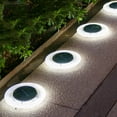 thumbnail image 4 of Garden Solar Lights Outdoor Decorative,Pathway Walkway Yard Lawn Decor,Solar Buried Light LED Outdoor Light Courtyard Buried Light Terrace Garden Wall Light Grass Ground Light, 4 of 7