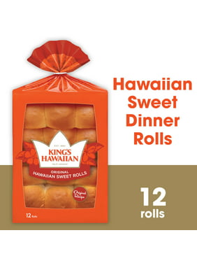 King's Hawaiian Original Hawaiian Sweet Rolls, 12 Count