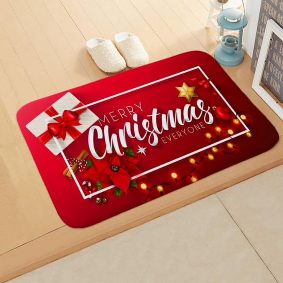 Winter Snowflake Christmas Gnomes Dish Drying Mat 16x24" for Kitchen Counter Snowman Xmas Tree Drying Mat Pad Absorbent Fast Dry Dishes Draining Mats Medium Holiday Kitchen Accessories