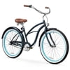 sixthreezero Women's 3-Speed Beach Cruiser Bicycle, 26" Wheels and 17" Frame, Classic Dark Blue