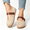 Khaki, variant on Women's Faux Suede Mary Jane Flats, Adjustable Buckle Strap Leopard Print Casual Shoes