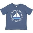 thumbnail image 3 of Inktastic My Nana Loves Me Sailboat Boys Boys Baby T-Shirt, 3 of 5