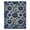 Blue, Pattern 2, variant on ODIKA 4' x 6' Machine Washable Non-Slip Area Rug, traditional floral High Traffic Rug, Blue, 963373