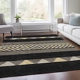 thumbnail image 3 of Dalyn Rugs Premium Machine Washable Mayfield AMF965 Black 9' x 12' Rug, 3 of 7