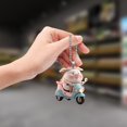 thumbnail image 2 of Cute Car Interior Acrylic Pendant Keychain Hanging Ornament Vehicle Accessory, 2 of 8