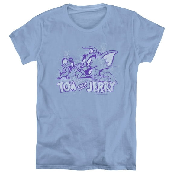 Tom And Jerry - Sketchy - Women's Short Sleeve Shirt - Small