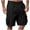 Black Shorts for Men, variant on Men's Cargo Pants Elastic Waist Multi Pocket Design Solid Pattern High Quality Material For Lasting Wear Wine XXL