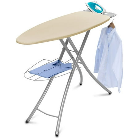 Homz Professional Wide-Top Ironing Board, Cream (Best Lightweight Ironing Board)