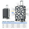 thumbnail image 6 of Balery Luggage Cover Daisies Flowers Print Suitcase Covers for Luggage Elastic Washable Suitcase Protector Fits 18-32 Inch Luggage-Large, 6 of 9