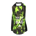 thumbnail image 2 of Sonducket Bolsa de natación impermeable de 15/20L/30L, de saco seco, colores de camuflaje, pesca, canotaje, kayak, almacenamiento, bolsa de Deportes acuáticos camuflaje verde 24x72cm, 2 of 6
