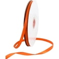 thumbnail image 1 of TONIFUL 3/8 Inch x 100yds Orange Satin Ribbon Thin Solid Fabric Ribbons Roll for Gift Wrapping Invitation Floral Hair Balloons Craft Sewing Party Wedding Popsicles Decoration Valentine's Day Bouquet, 1 of 6