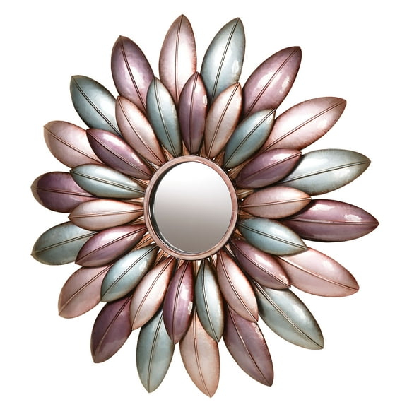 Arris Pastel Mirrored Wall Art Multi Pastel