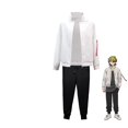thumbnail image 1 of Anime Tokyo Revengers Hanemiya Kazutor Cosplay disfraces abrigo pantalones camisetas peluca pendiente tatuaje pegatinas béisbol juegos completos Gao Jinjia LED, 1 of 2