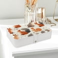 thumbnail image 6 of Squirrel Jewelry Organizer Travel Case PU Leather with Removable Compartment, Portable Necklace Bracelet Holder Jewelry Display, 6 of 6
