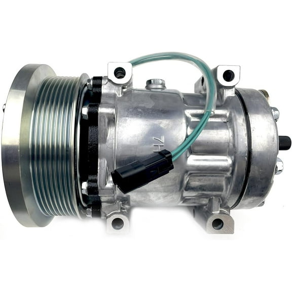 Seapple SD7H15 A/C Compressor 163-0872 464-9988 Compatible with Caterpillar CAT Engine 3126B C9 C11 C13 Loader 950H 966G 973D 972H 980C 120H 140H